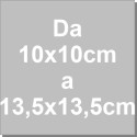 Da 10 a 13,5 cm Tortaflex square Silikomart stampo silicone quadrato bordi dritti h4 e h5 cm