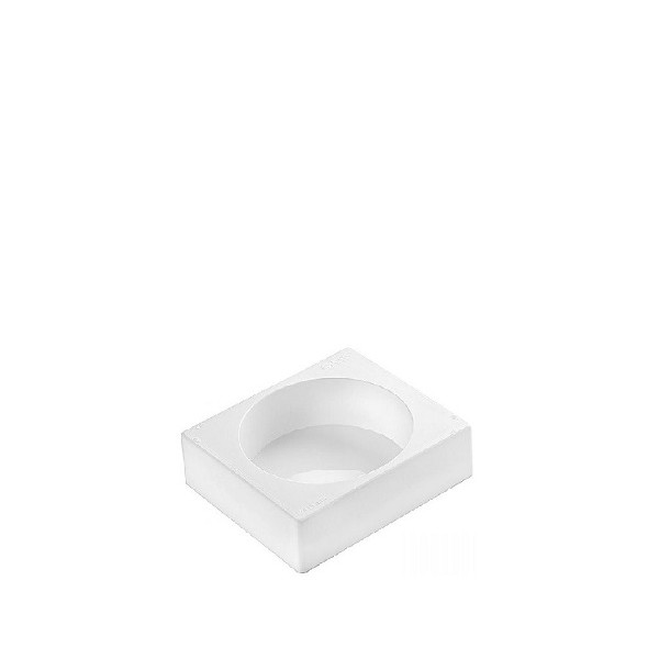 Tortaflex round Silikomart stampo tondo silicone bianco ø10xh4 cml