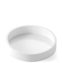 Tortaflex round TOR200 h4 Silikomart: stampo tondo in silicone bianco ø20xh4 cm volume 1252 ml