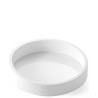 Tortaflex round TOR200 h4 Silikomart: stampo tondo in silicone bianco ø20xh4 cm volume 1252 ml