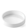 Tortaflex round TOR220 h4 Silikomart: stampo tondo in silicone bianco ø22xh4 cm volume 1474 ml da Silikomart