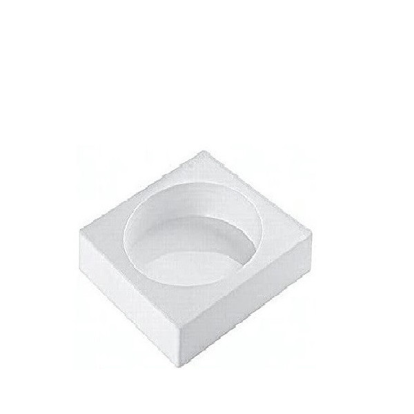 Tortaflex round Silikomart stampo tondo silicone bianco ø16xh5 cm