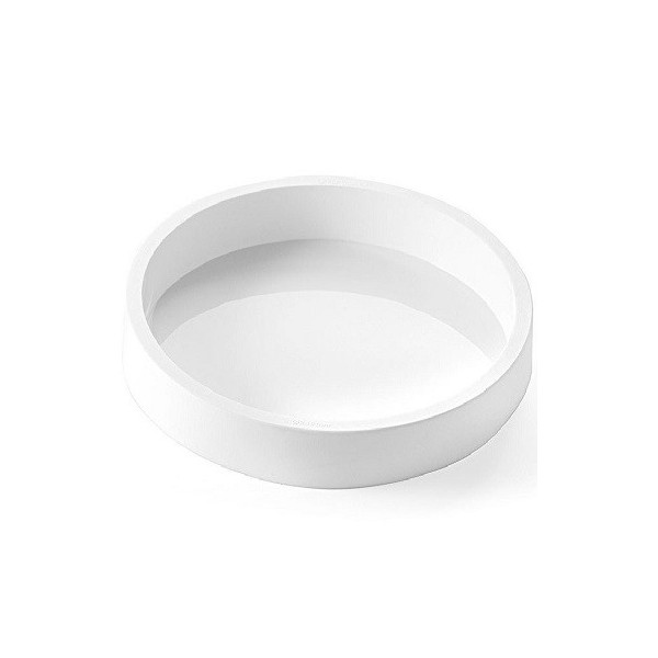 Tortaflex round Silikomart stampo tondo silicone bianco ø26xh5 cm