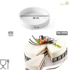 Tortaflex round Silikomart stampo tondo silicone bianco ø26xh5 cm