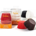 ø50 o ø55 mm Pirottini per muffin in carta da forno nera antiaderente