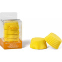 Set 75 pirottini per muffin in carta forno gialla, di diametro 5 cm ed altezza 3,2 cm da Decora