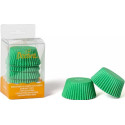 Set di 75 pirottini per muffin in carta forno verde di ø5 cm ed altezza 3,2 cm da Decora