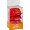 75 Pirottini per muffin in carta forno colore rossa di diametro 5 cm ed altezza 3,2 cm da Decora 75 Pirottini per muffin in carta forno colore rossa di diametro 5 cm ed altezza 3,2 cm da Decora