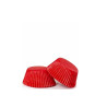 75 Pirottini per muffin in carta forno colore rossa di diametro 5 cm ed altezza 3,2 cm da Decora