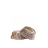 60 Pirottini per muffin in carta forno di colore rose gold di diametro 5 cm ed altezza 3,2 cm da Decora