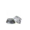 Set 60 pirottini per muffin in carta forno color argento di diametro 5 cm altezza 3,2 cm da Decora