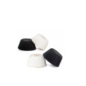 Set di 200 pirottini per mini muffin in carta forno di colore bianco e di colore nero di diametro 32 mm altezza 22 mm da Decora