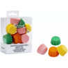 Set di 200 pirottini bonbon colori assortiti in carta forno di ø2,7xh1,7 cm da Decora Set di 200 pirottini bonbon colori assortiti in carta forno di ø2,7xh1,7 cm da Decora
