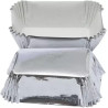 Set di 20 pirottini per mini plum-cake in carta forno antiaderente color argento da 8x5xh3,2 cm di Decora Set di 20 pirottini per mini plum-cake in carta forno antiaderente color argento da 8x5xh3,2 cm di Decora