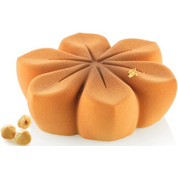 Hana 1000 Silikomart stampo silicone torta fiore di ø18xh6 cm