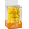 75 Pirottini per muffin in carta gialla antiaderente ø5xh3,2 cm