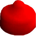 Kiss Silikomart stampo silicone 6 monoporzioni bacio ø7xh5,7 cm