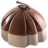 Dome Strie Silikomart stampo silicone 8 cupole striate semisfere ø6,4xh4,2 cm