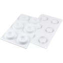 kit Game 115 ml di Silikomart per tortine tonde ad incastro verticale di ø6,5xh4 cm