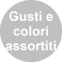 Snob gusti e colori assortiti confetti colorati Crispo in confezione da 150 g
