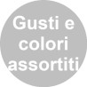 Snob gusti e colori assortiti; confetti colorati Crispo in confezione da 150 g Snob gusti e colori assortiti; confetti colorati Crispo in confezione da 150 g