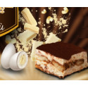 Snob tiramisù da 500 g di Crispo: confetti bianchi al gusto pasticceria di crema al tiramisù