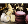 Snob macaroons al cioccolato da 500 g di Crispo: confetti bianchi cioco-mandorla a gusto crema pasticceria Snob macaroons al cioccolato da 500 g di Crispo: confetti bianchi cioco-mandorla a gusto crema pasticceria
