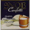 Snob rosa al latte Crispo 1 Kg: confetti rosa alla mandorla e cioccolato al latte