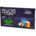 Snob verde al latte Crispo 1 Kg: confetti verdi alla mandorla e cioccolato al latte ideali per fidanzamento o promessa