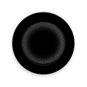 Set 10 trays round Silikomart piatti tondi in plastica nera h 7 mm di ø165 o ø205 mm