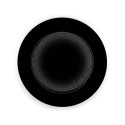 Set 10 trays round Silikomart vassoi tondi in plastica nera riutilizzabili ø165xh7 mm