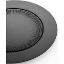 Set 10 trays round Silikomart vassoi tondi in plastica nera riutilizzabili ø165xh7 mm