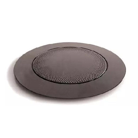 Set 10 vassoi tondi in plastica neri da 165 mm, riutilizzabili da Silikomart Set 10 vassoi tondi in plastica neri da 165 mm, riutilizzabili da Silikomart