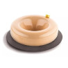 Set 10 trays round Silikomart vassoi tondi in plastica nera riutilizzabili ø165xh7 mm