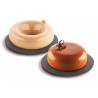 ø165 o ø205 mm Set 10 trays round Silikomart piatti tondi in plastica nera h 7 mm ø165 o ø205 mm Set 10 trays round Silikomart piatti tondi in plastica nera h 7 mm