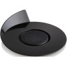 Set 100 vassoi monoporzioni rotondi in plastica neri di ø86 mm, riutilizzabili da Silikomart Set 100 vassoi monoporzioni rotondi in plastica neri di ø86 mm, riutilizzabili da Silikomart