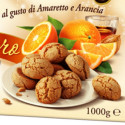 Ciocopassion amaretto e arancia Crispo 1 Kg: confetti bianchi con cioccolato al latte e cioccolato bianco