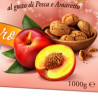 Ciocopassion pesche e amaretto Crispo: confetti bianchi in confezione da 1 Kg, ideali per confettata Ciocopassion pesche e amaretto Crispo: confetti bianchi in confezione da 1 Kg, ideali per confettata
