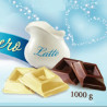Ciocopassion celeste Crispo: confetti celesti con cioccolato al latte ripieni al cioccolato bianco da 1 Kg Ciocopassion celeste Crispo: confetti celesti con cioccolato al latte ripieni al cioccolato bianco da 1 Kg