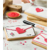 Tagliapasta dolci messaggi Decora: taglia biscotti in plastica busta per lettere 11,2x6xh2,2 cm Tagliapasta dolci messaggi Decora: taglia biscotti in plastica busta per lettere 11,2x6xh2,2 cm