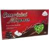 Cuoricini mignon verde Crispo: confetti verdi a forma di piccoli cuori di cioccolato fondente 1Kg