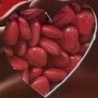 Cuoricini mignon rosso Crispo 1 Kg: confetti rossi a forma piccoli cuori di cioccolato fondente