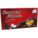Cuoricini mignon assortiti Crispo 1 Kg: confetti colorati a forma piccoli cuori di cioccolato fondente
