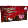 Cuoricini mignon rosa Crispo 1 Kg: confetti rosa a forma di piccoli cuori di cioccolato fondente