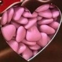 Crispo Cuoricini Mignon Rosa – Confetti al Cioccolato Fondente 1 kg
