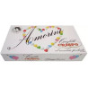 Confetti cuore Amorini bianchi 1Kg: un cuore di cioccolato fondente, confettato bianco da Crispo Confetti cuore Amorini bianchi 1Kg: un cuore di cioccolato fondente, confettato bianco da Crispo