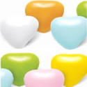Amorini assortiti Crispo 1Kg confetti colorati a forma di cuori al cioccolato fondente
