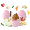 Maxtris Frutta Rosa, cioco-mandorla, confetti rosa ai gusti assortiti di frutta 1 Kg Maxtris Frutta Rosa, cioco-mandorla, confetti rosa ai gusti assortiti di frutta 1 Kg