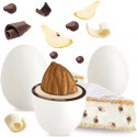 Maxtris Ricotta e Pera al Cioccolato: confetti bianchi con mandorla tostata cioccolato bianco al crema