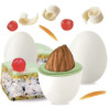 Maxtris Cassata Siciliana: 1 Kg di confetti bianchi ideali per confettata Maxtris Cassata Siciliana: 1 Kg di confetti bianchi ideali per confettata